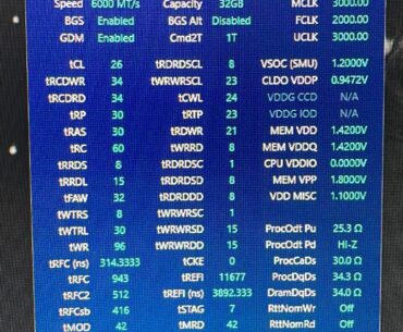 Can you help me get the timings down further? Or better configure them. I'm not very experienced, but I can change and test everything given to me.