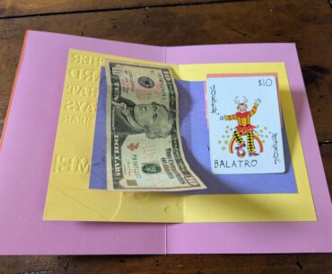 Mother's Day idea: I'm buying my mom Balatro, here's card within the card