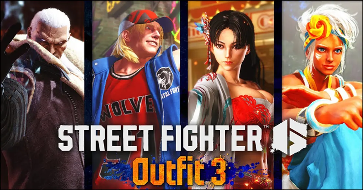Outfit 3 for Elena, M. Bison, Terry and Mai revealed for Street Fighter 6 Outfit 3 for Elena, M. Bison, Terry and Mai revealed for Street Fighter 6