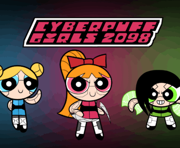 Powerpuff Girls in future dystopian Townsville (art by me)