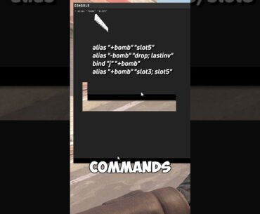 How to throw C4 on one button on Counter Strike 2 #shorts