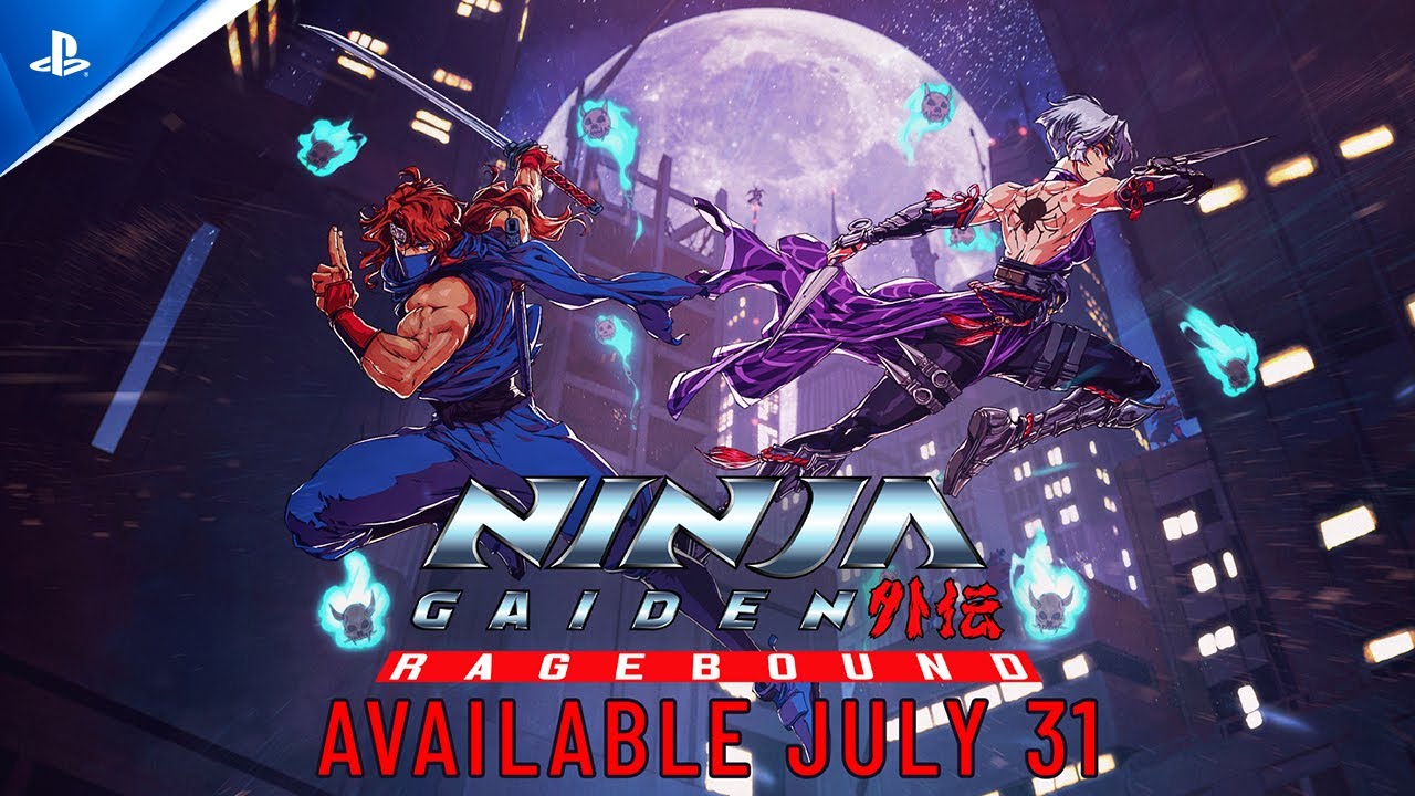 Ninja Gaiden: Ragebound - Release Date Announcement | PS5 & PS4 Games - YouTube