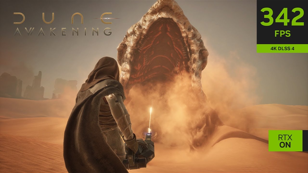 Dune: Awakening | 4K NVIDIA DLSS 4 Comparison - Captured on GeForce RTX 5090 - YouTube
