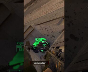 I Hit The RAREST SHOT 😱😱 #counterstrike #cs2