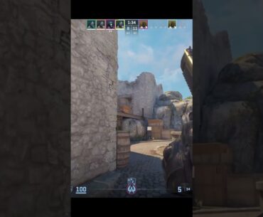 4 clean deagle headshots in Counter Strike 2 #counterstrike