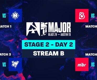BLAST.tv Austin Major 2025, Stage 2, Day 2 - Stream B - Falcons vs OG
