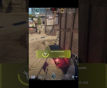 no fear 1on1 defuse in Counter Strike 2