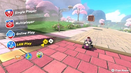 Mario Kart World LAN Mode