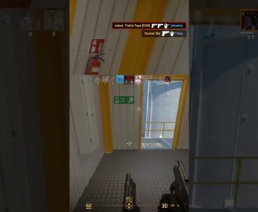 He wasn't ready for THAT 😆😉 #counterstrike #cs2