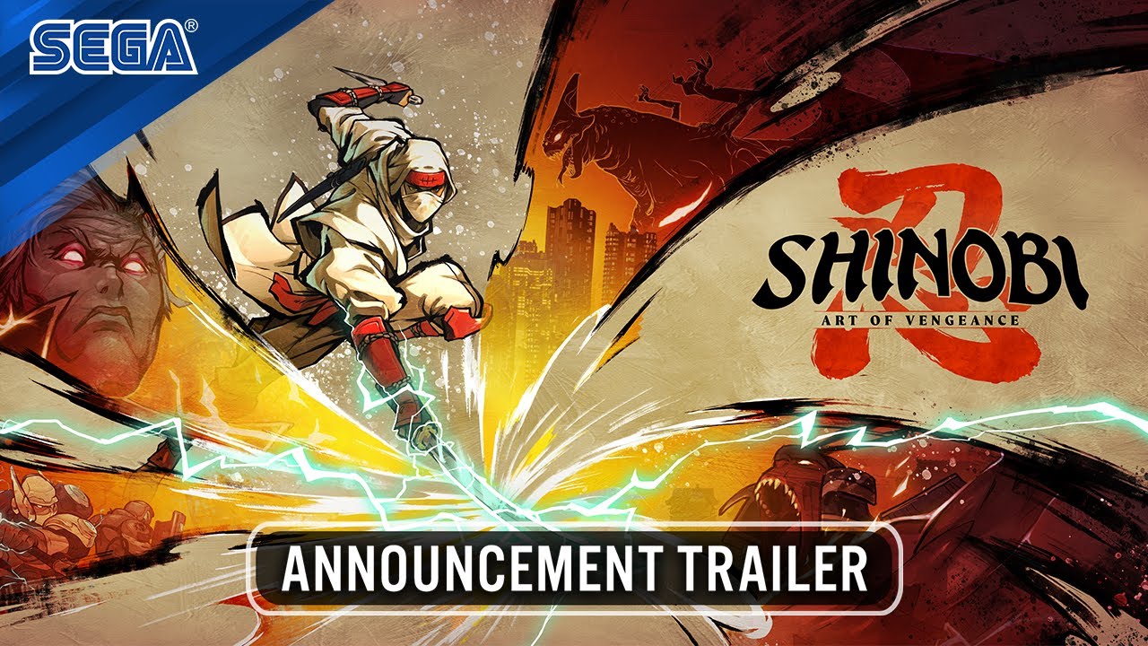 SHINOBI: Art of Vengeance | Announce Trailer - YouTube