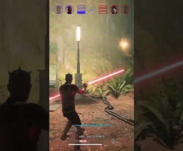 Maul 1v1s Anakin #starwarsbattlefront #starwarsbattlefront2 #ps5 #starwars #battlefront2