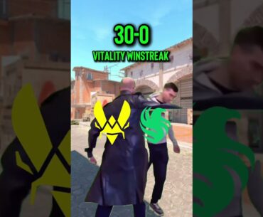Vitality's 30 match winstreak ends with a BO1 loss to Legacy 😳