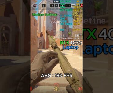 Counter-strike 2 : RTX 4070 Laptop ( All Settings )