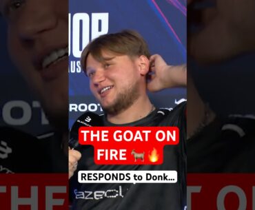 FaZe S1mple RESPONDS to DONK 👀🔥