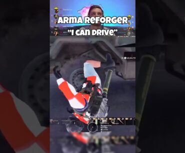 Arma Reforge I CAN drive! #gaming #armareforger #armareforgerclips #armareforgergameplay #fpsgames