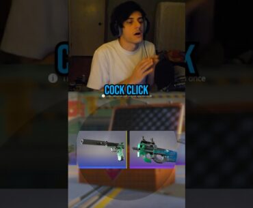 he opened a cs2 knife with his WHAT😳