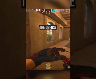 SMARTEST CS2 1v5 CLUTCH EVER