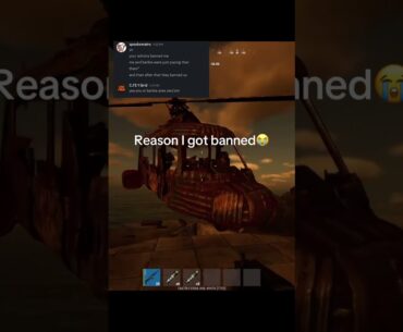 Got banned #fps #rust #mrbeast #rustconsole #rustgame #gaming