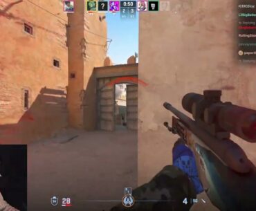 xQc Proves he is amazing at Counter Strike 2