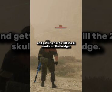 Did You Know That You Could Do This In The First Mission In Metal Gear Solid V?