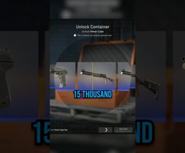 he lost $15000 on cs2 cases😭