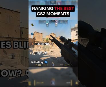 Ranking INSANE Counter Strike 2 Moments 😎