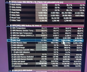 9060xt hit 3.8 ghz