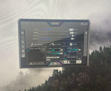 Core voltage is grayed out 5080 FE