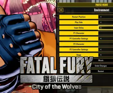 City of the Wolves' Training Mode with the next update