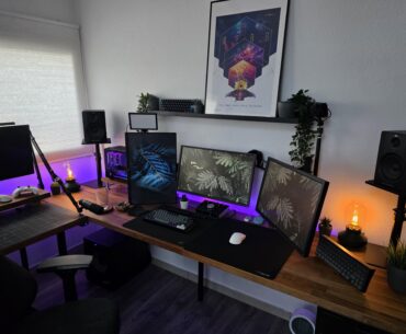 Cozy and clean setup (: