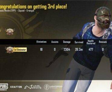 Just came back to PUBGM after months of focusing on college!