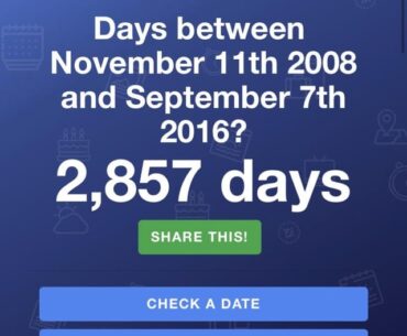 It's been longer from Revelations-Now than it was from Nacht to Revelations