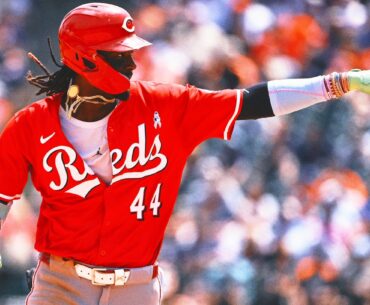 Reds' Elly De La Cruz pushes HR streak to 4 games in last at-bat vs. Tigers