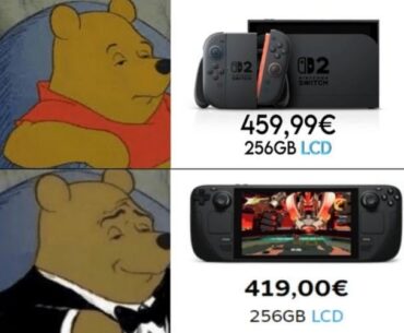 PCMR after Nintendo make the switch 2 criminally expensive