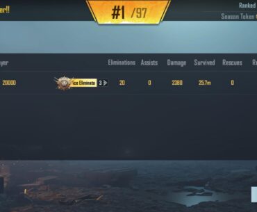 Won a solo vs squad game with only pistols