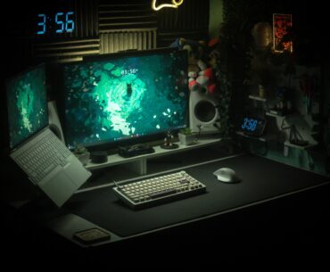 My 1700 dollar laptop work/gaming setup