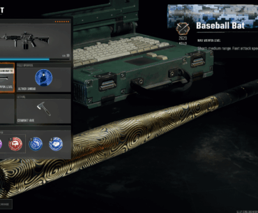 Got my first gold camo, Baseball bat :)