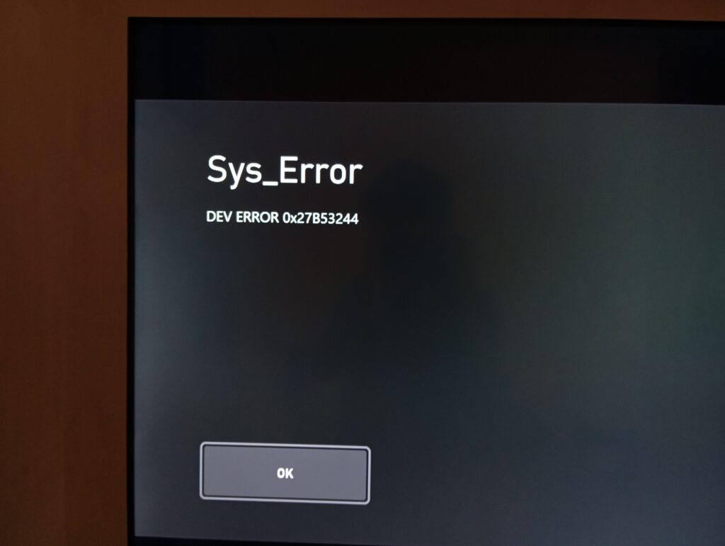 Help pls, sys error