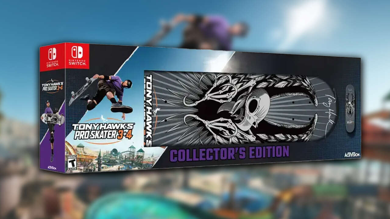 Tony Hawk’s Pro Skater 3 + 4 Collector’s Edition Is Still Available To Preorder Tony Hawk's Pro Skater 3 + 4 Collector's Edition Is Still Available To Preorder