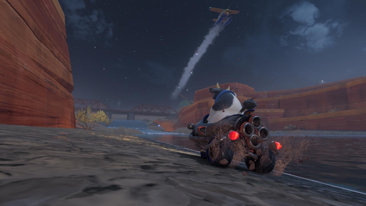 Sometimes, free-roam mode is perfect for a chill, late night drive.