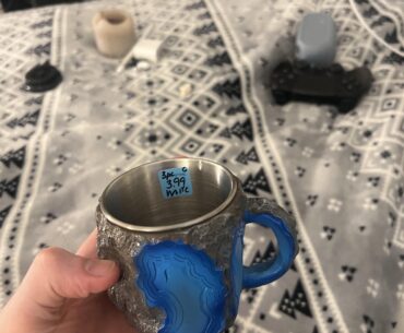 Found this mug and it looks like 115 ore from origins