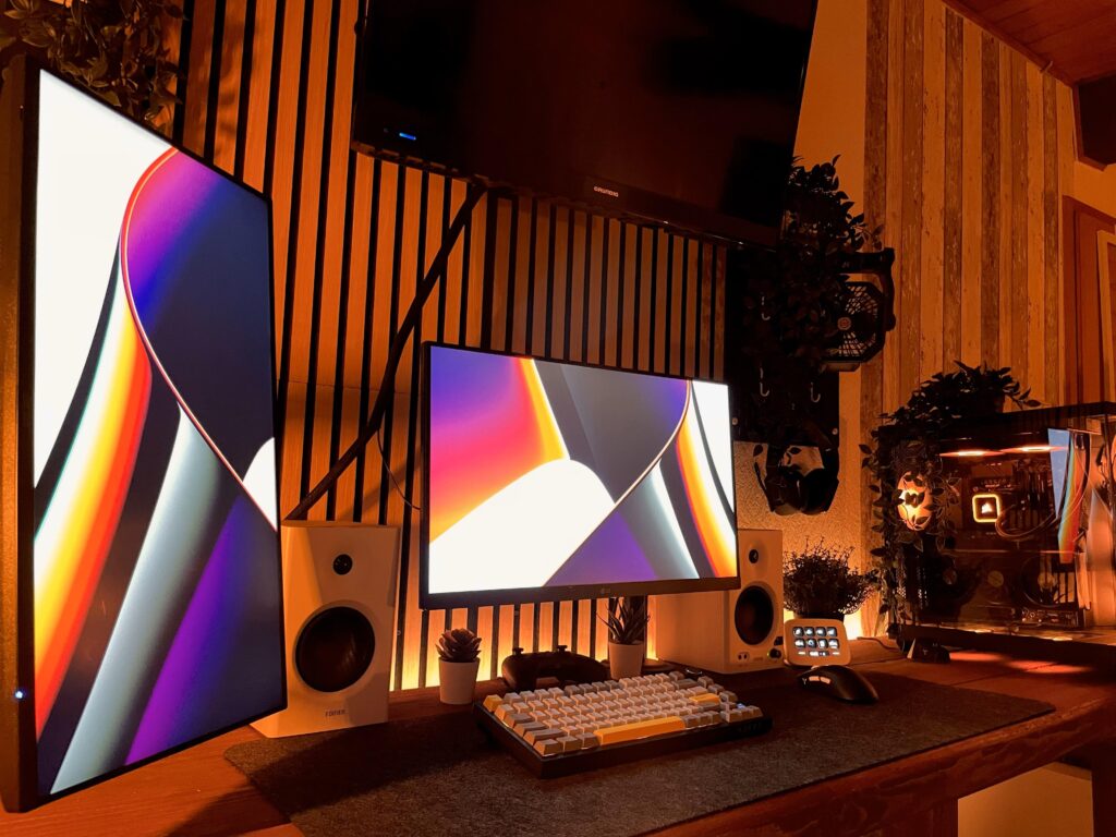 cozy setup from a 15 year old