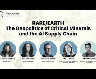 Cyberpunk Wars Will Be Fought Over Minerals For AI
