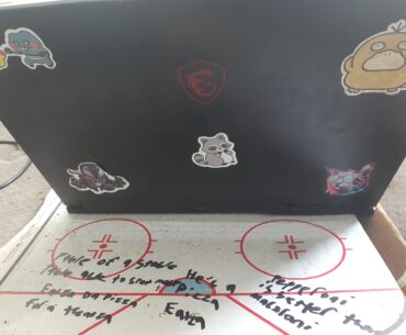 You clicked the cover of my curiously crazy, crude, cursed, cumputer; now here's the back