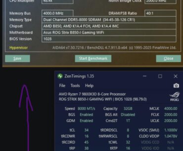 DDR5 oc for 9800x3d slow.