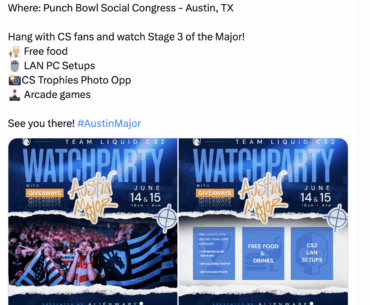 Liquid to host big Major watch party in Austin