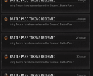Is there a way to get rid of this Battlepass token redeemed message?