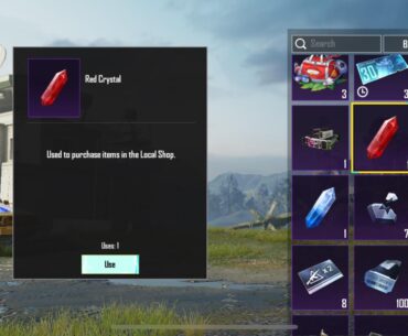 What is this new red crystal and how do I use it?