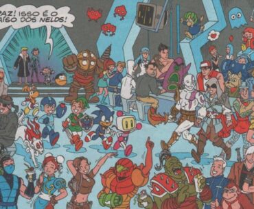 The brazilian kids' comic, Monica's Gang is known for making references to different pop culture icons. Just found it interesting and wanted to share