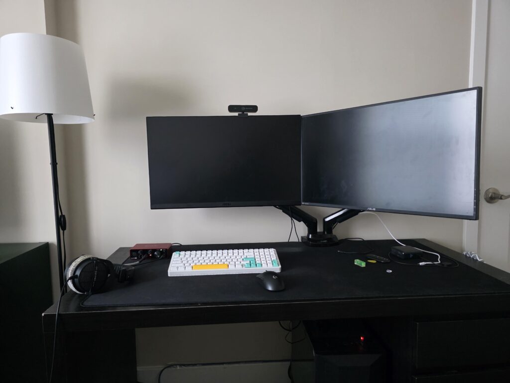 Desk set up advice